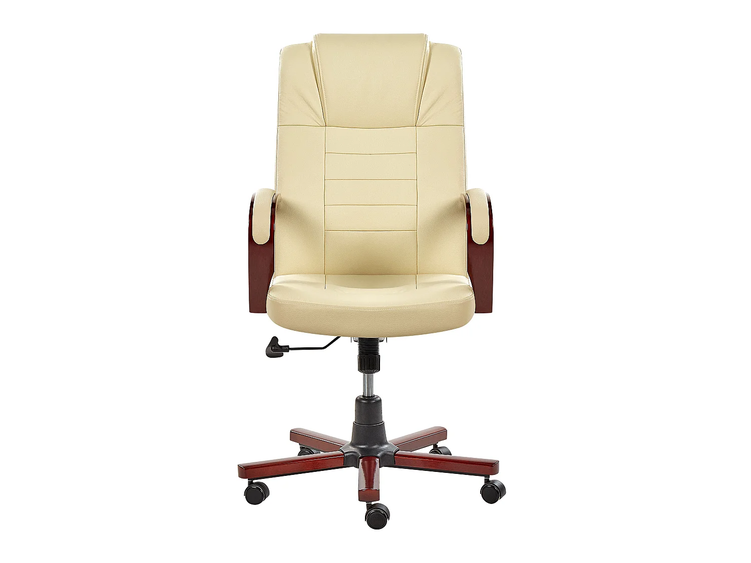 Fauteuil massant DIAMOND avec fonction chauffante Cuir Beige