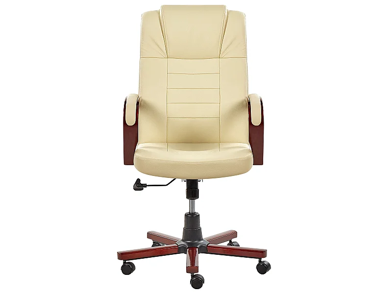 Fauteuil massant DIAMOND avec fonction chauffante Cuir Beige