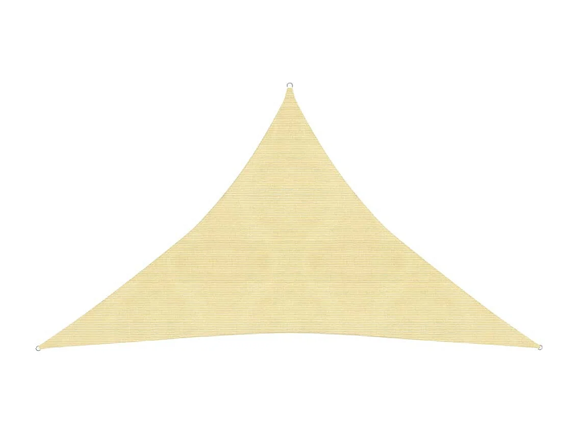 Vela de tecido para guarda-sol 160 g/m² HDPE 3,5 x 3,5 x 4,9 m marrom 02_0009145