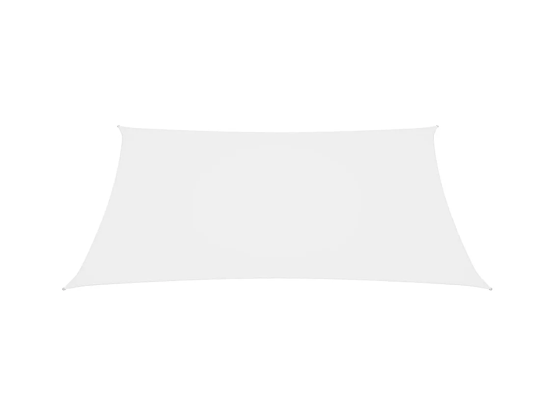 Toldo vela parasol cuadrado tela Oxford 7 x 7 m blanco 02_0009538