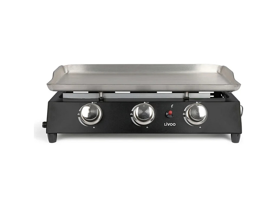Plancha Livoo Plancha gaz en acier inoxydable