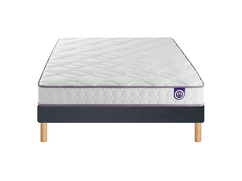 Ensemble Merinos Happy Lit - 100% Latex + Sommier Confort Ferme 160x200