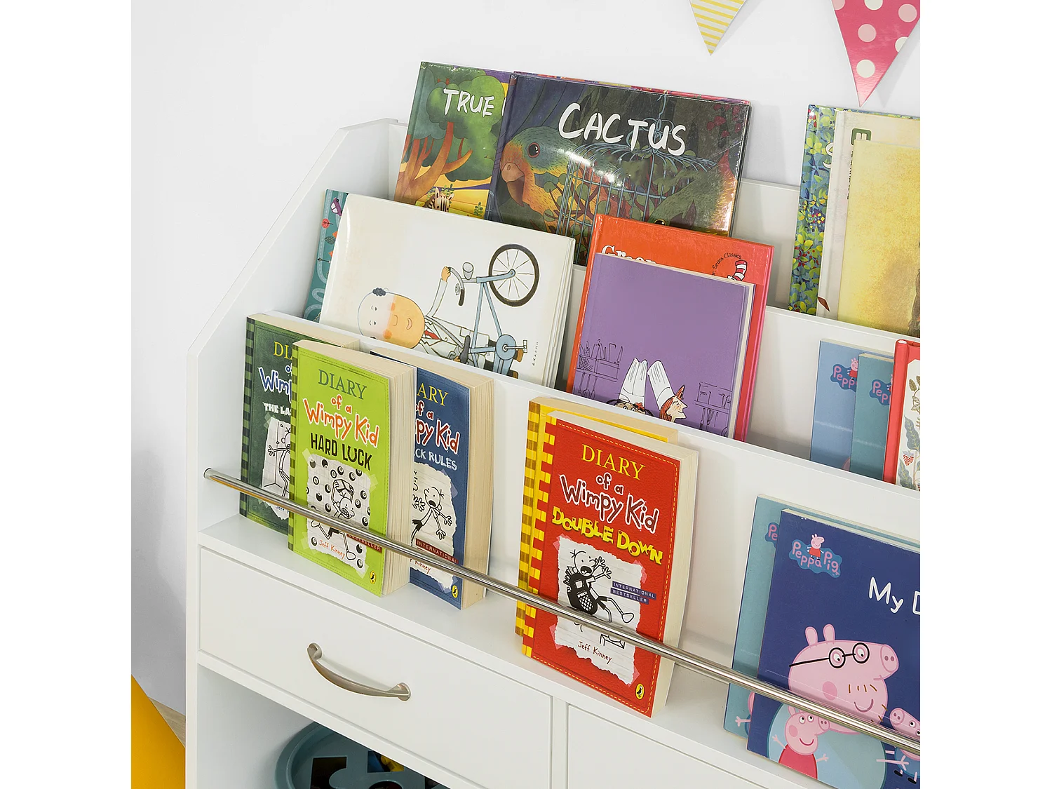 Regał na książki dla dzieci KMB39-W