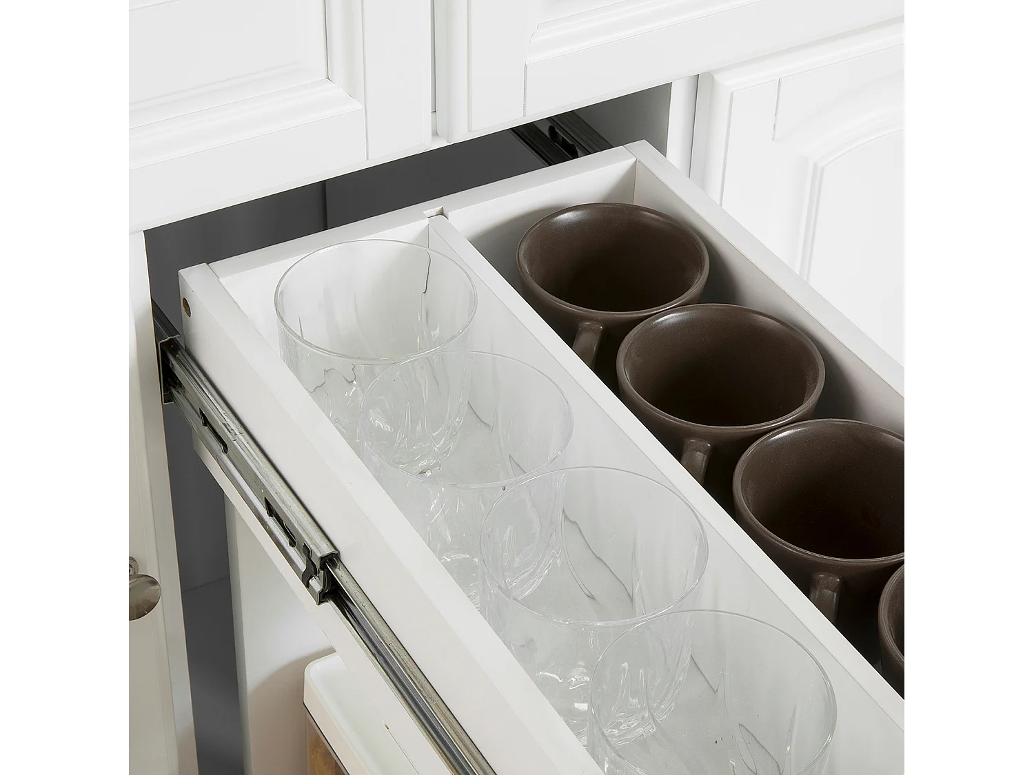 Półka na ścianę z 5 haczykami, Wieszak FHK16-R