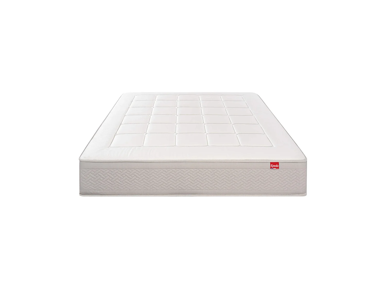 Matelas Epeda ressorts ensachés, mémoire de forme et laine L’Escapade 120x200