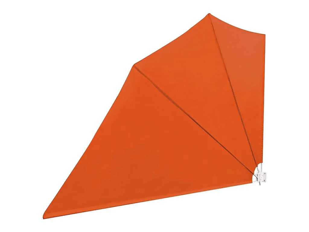 Toldo pantalla toldo retráctil lateral pantalla de privacidad para patio jardín terraza balcón pantalla de protección visual 160 x 240 cm naranja 02_0007062