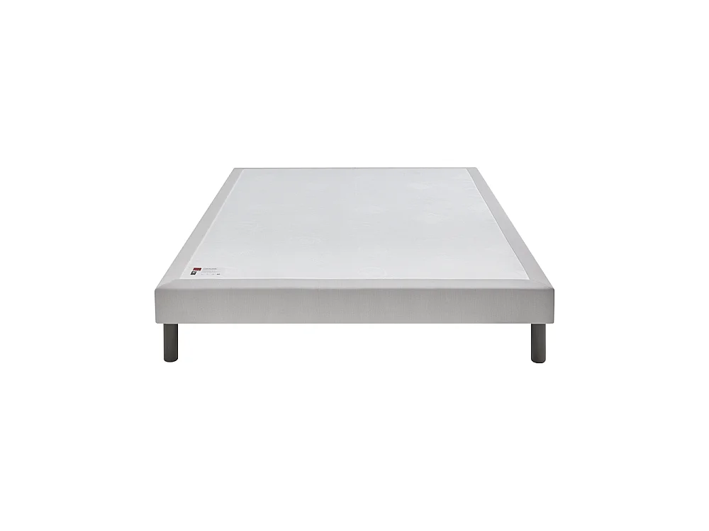 Sommier Epeda Nature Ferme - Gris Souris 120x200