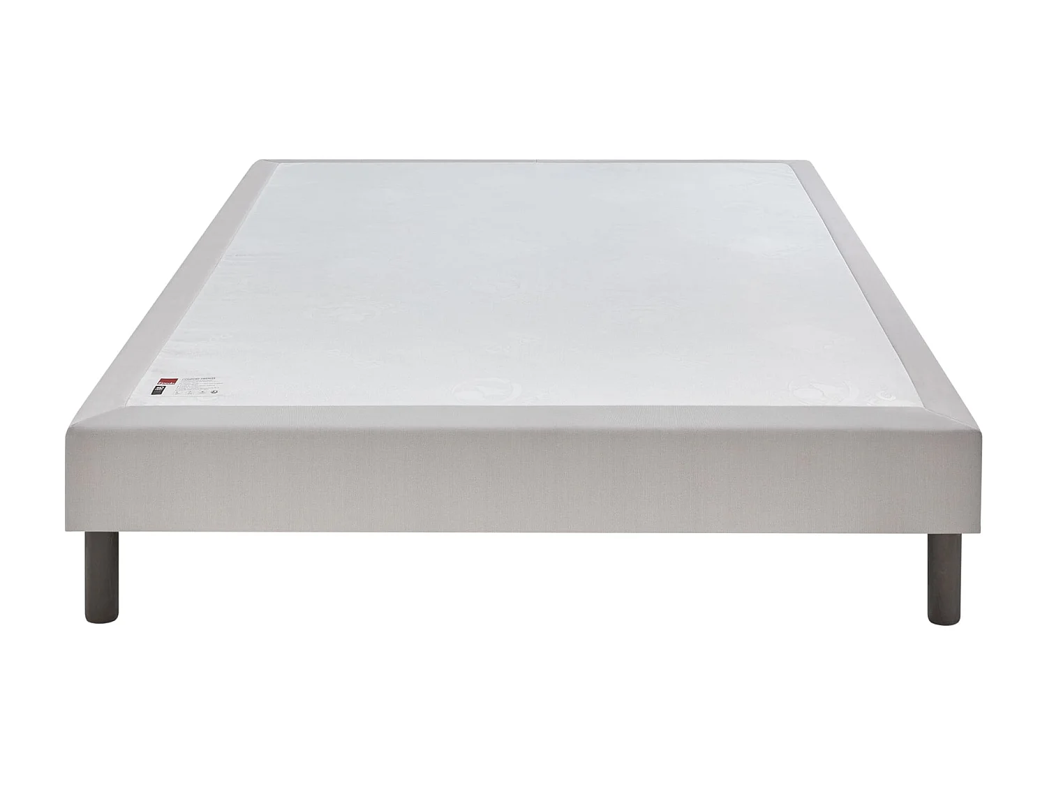 Sommier Epeda Nature Medium - Gris Souris 90x200