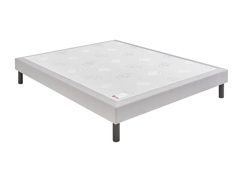 Sommier Epeda Nature Ferme - Gris Souris 200x200 - Double Sommier