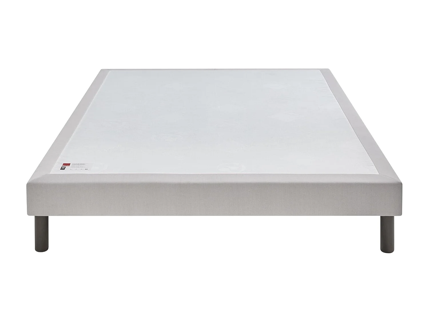 Sommier Epeda Nature Ferme - Gris Souris 140x200