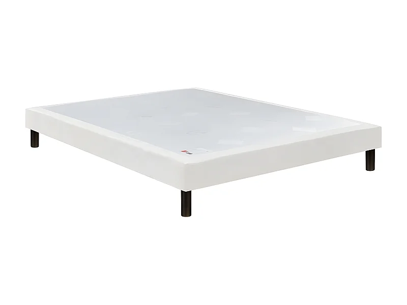 Sommier Epeda Nature Ferme - Gris Souris 80x200