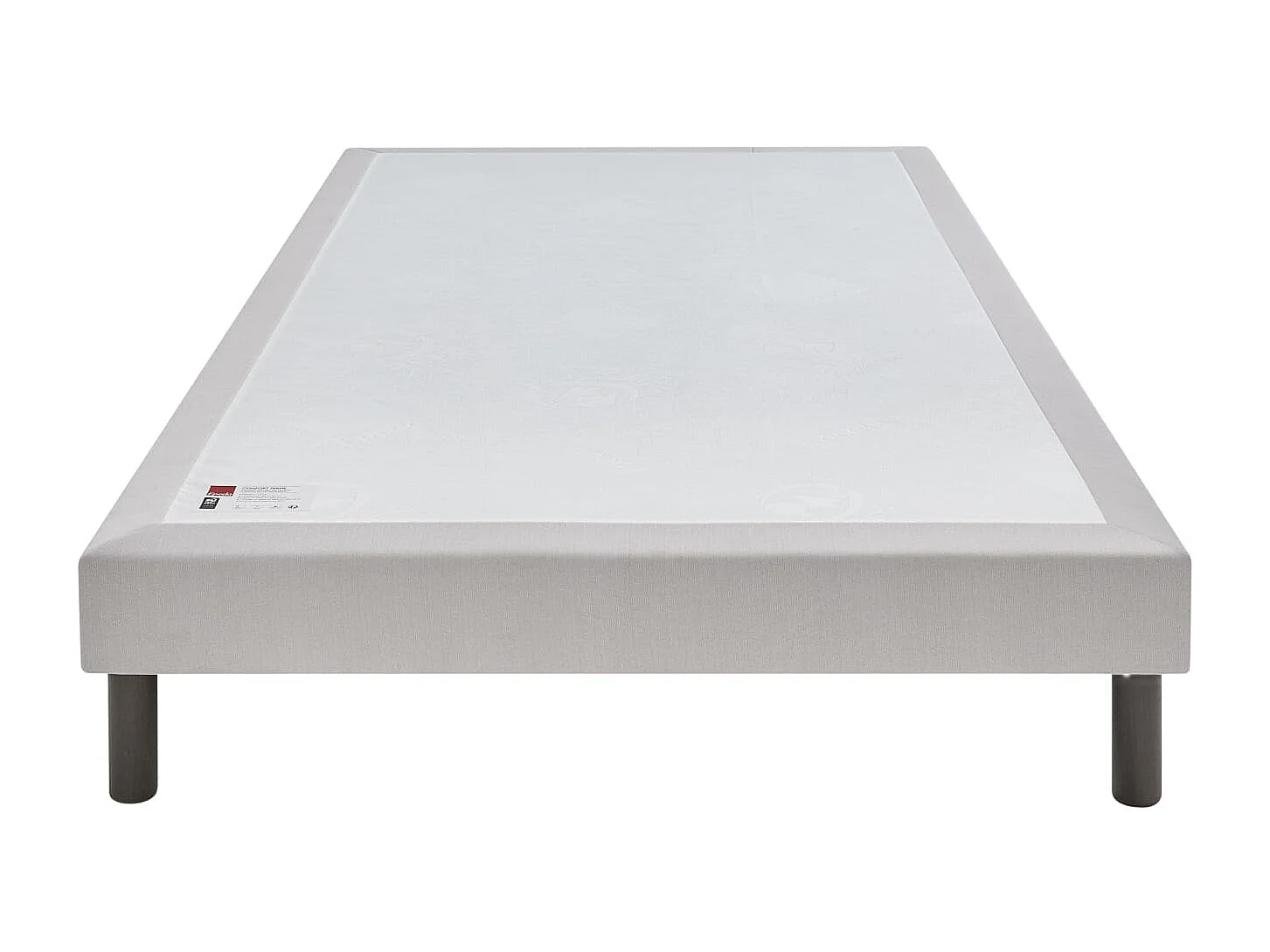 Sommier Epeda Nature Ferme - Gris Souris 80x200