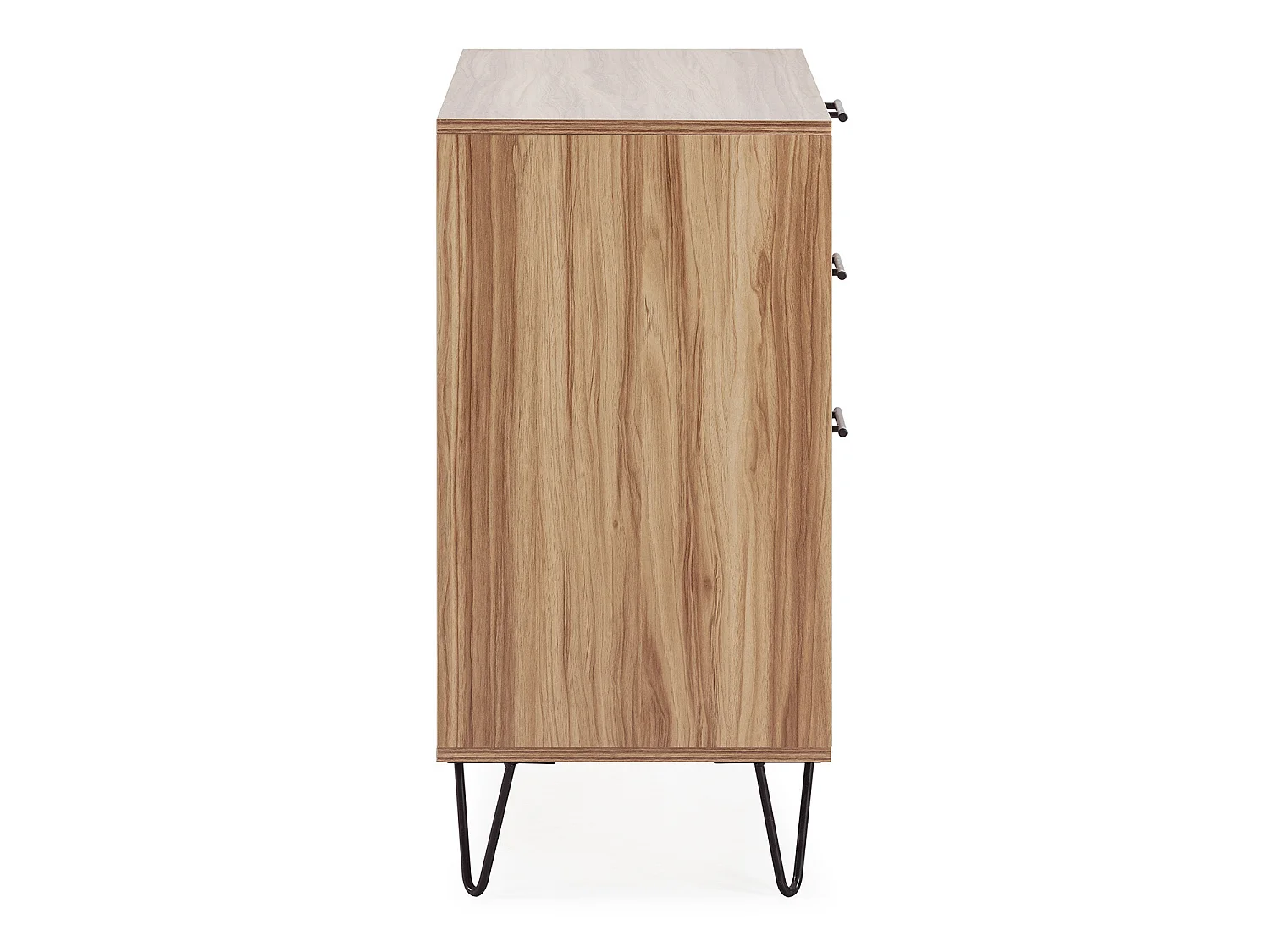 Kommode Lluvia 3 Schubladen Eiche Farbe