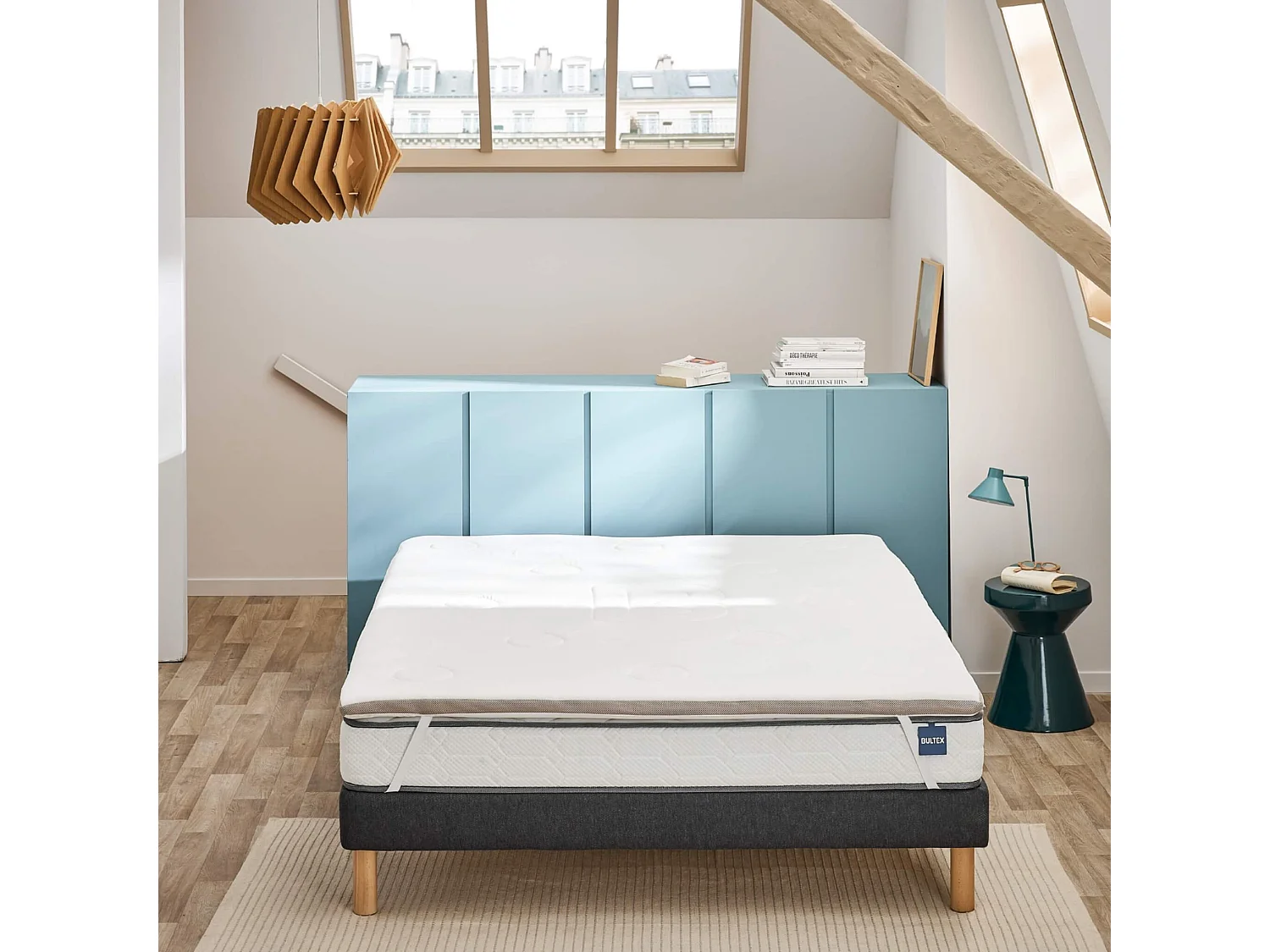 Surmatelas mémoire de forme 160x200 moelleux Bultex Memopower