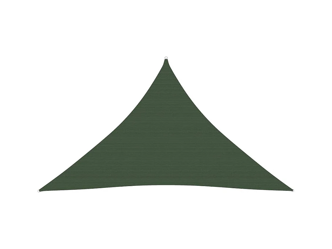 Vela in tessuto per ombrellone 160 g/m² HDPE 5 x 5 x 6 m verde scuro 02_0009440