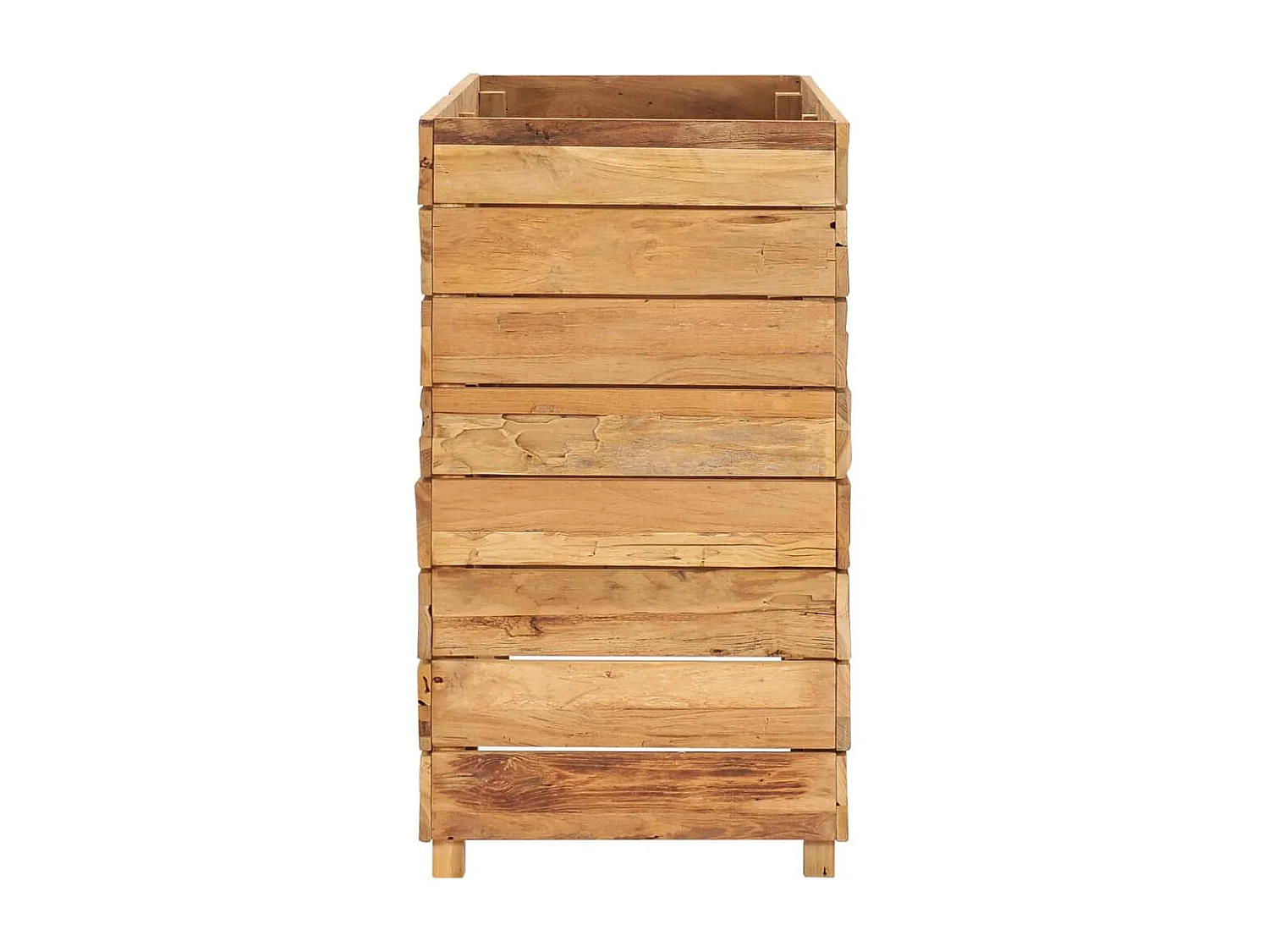 Jardinière lit surélevé plantes marron 100 x 40 x 72 cm 02_0000897