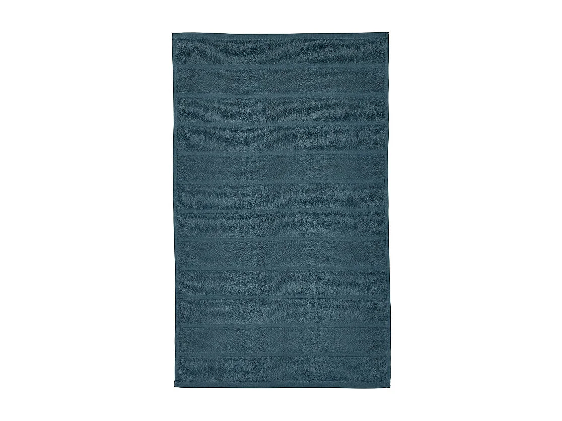 100% katoenen badmat, 700 grams m2. Petrol Blauw