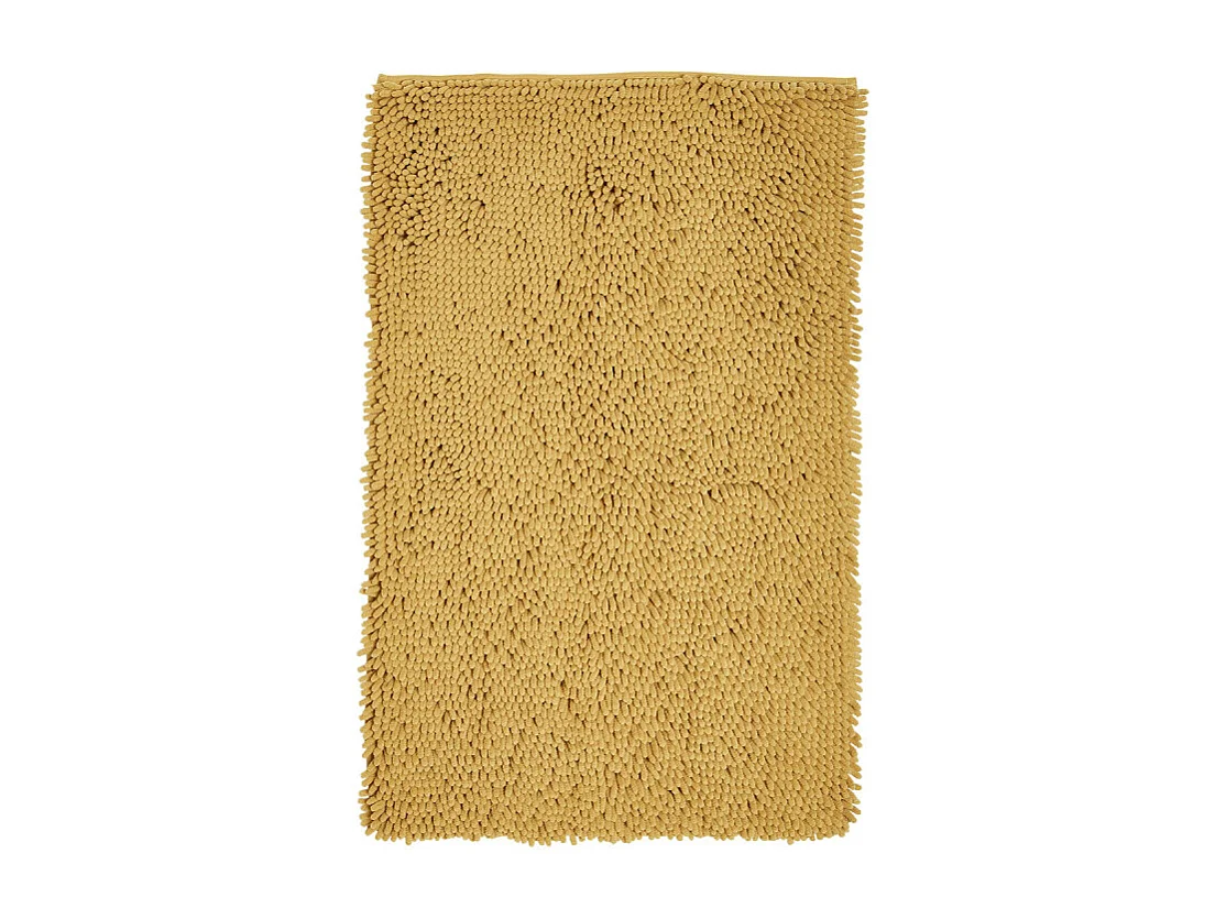 Badmat 100% polyester design rollers, 1700 gram m2 Oker