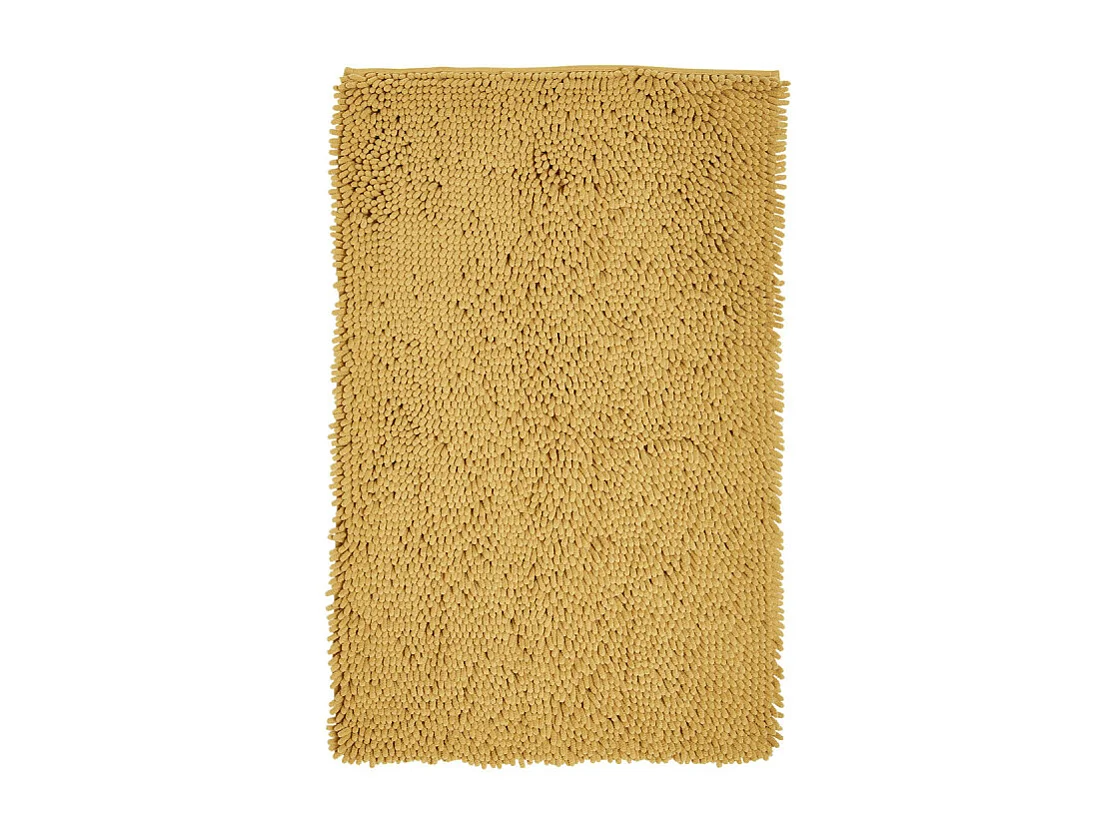 Badmat 100% polyester design rollers, 1700 gram m2 Oker