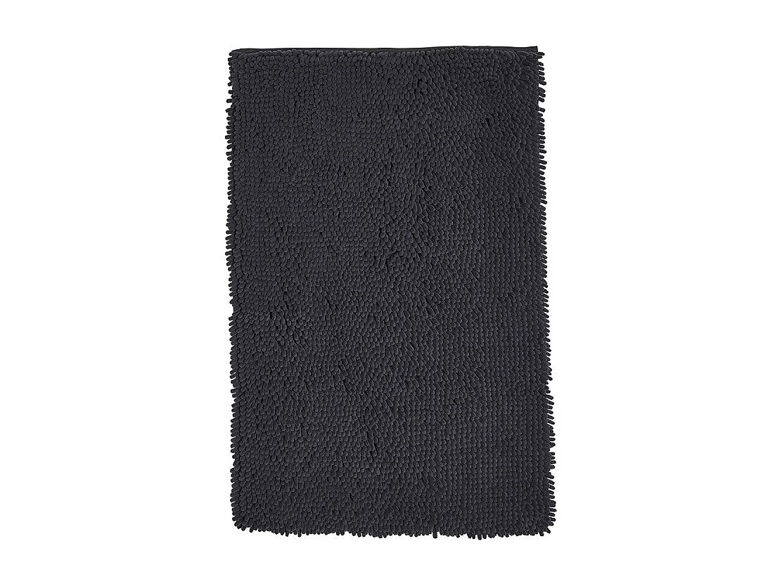 Badmat 100% polyester design rollers, 1700 gram m2 Charcoal