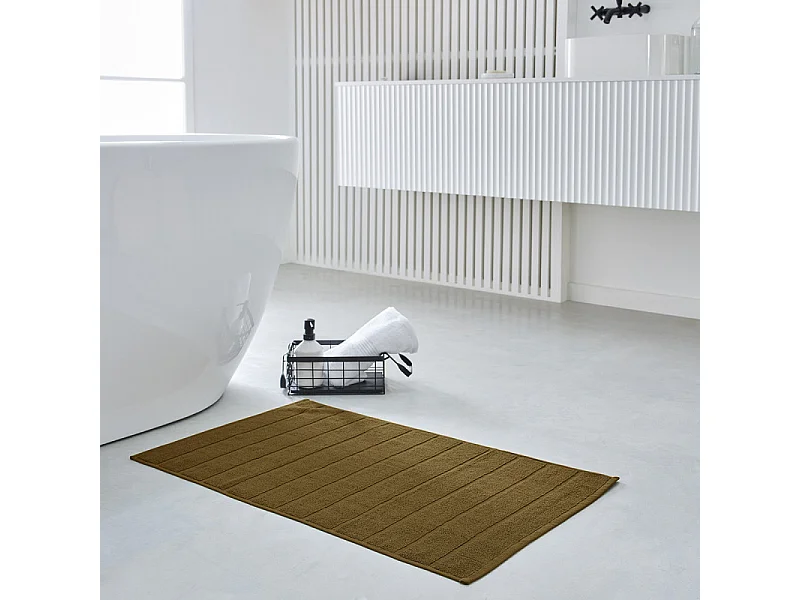 Tappetino da bagno 100% cotone, 700 grammi m2 Bronzo