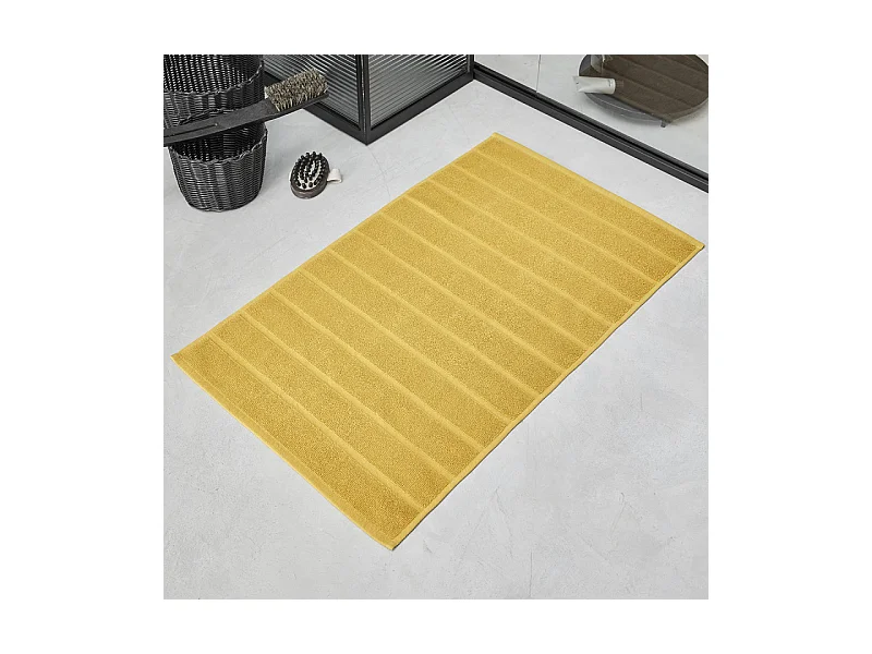 100% katoenen badmat, 700 grams m2. Oker