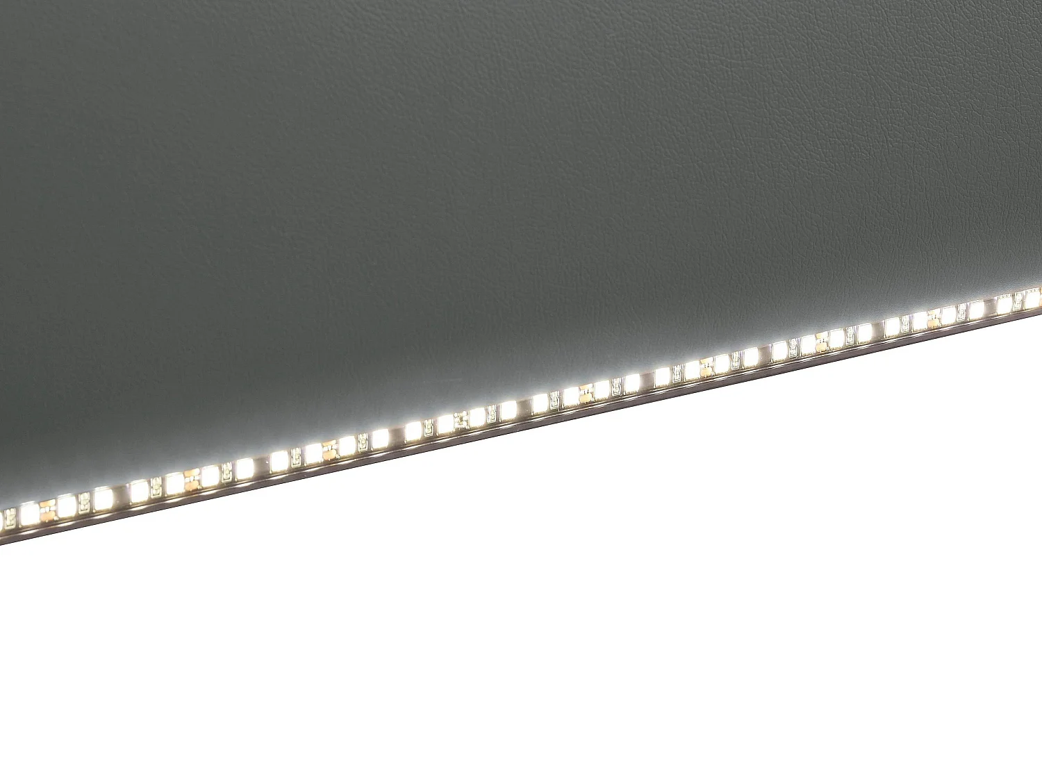 Rayland | Fauteuil inclinable 2 places électrique en cuir et PU gris