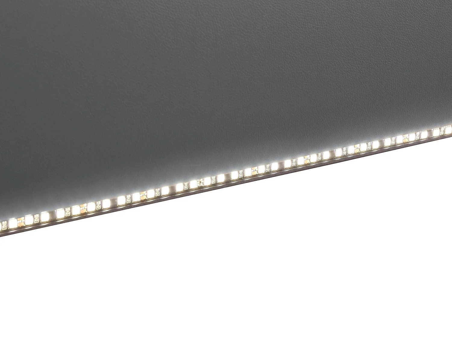 Rayland | Divano 3 posti funzione manuale Grigio PU