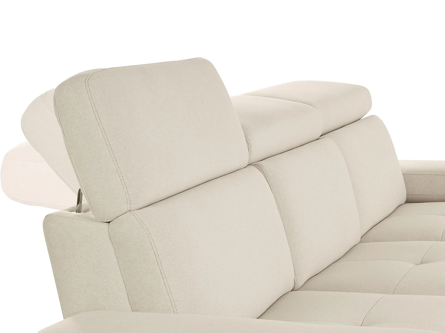 Rayland | Fauteuil relax 3 places électrique en tissu Sunday sable