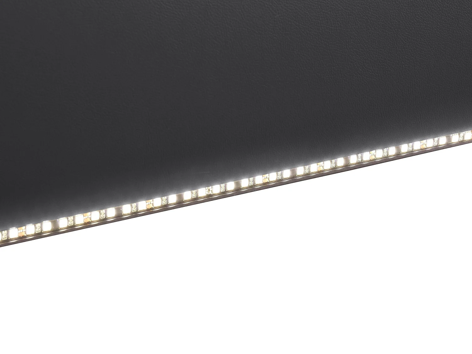 Rayland | Bank 3-zits handmatige functie Zwart PU