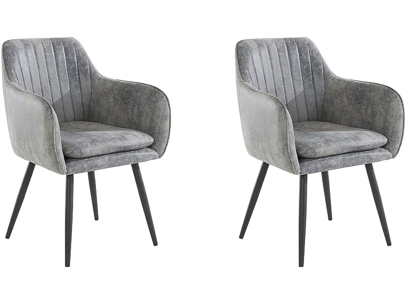 Bibi | Fauteuil 2 Pack en Gris clair