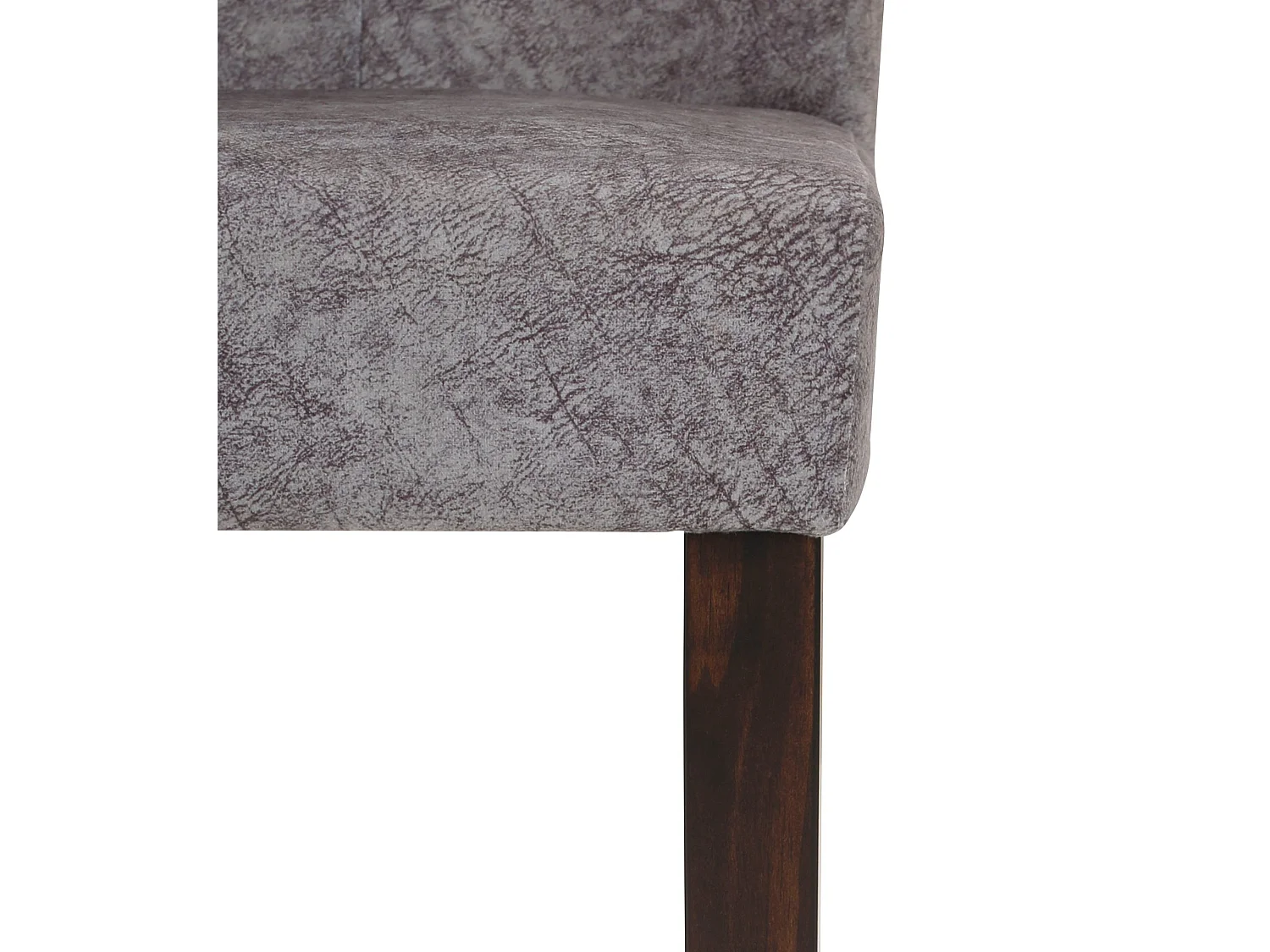 Hamilton | Lot de 2 chaises de salle à manger rembourrées en PU cappuccino