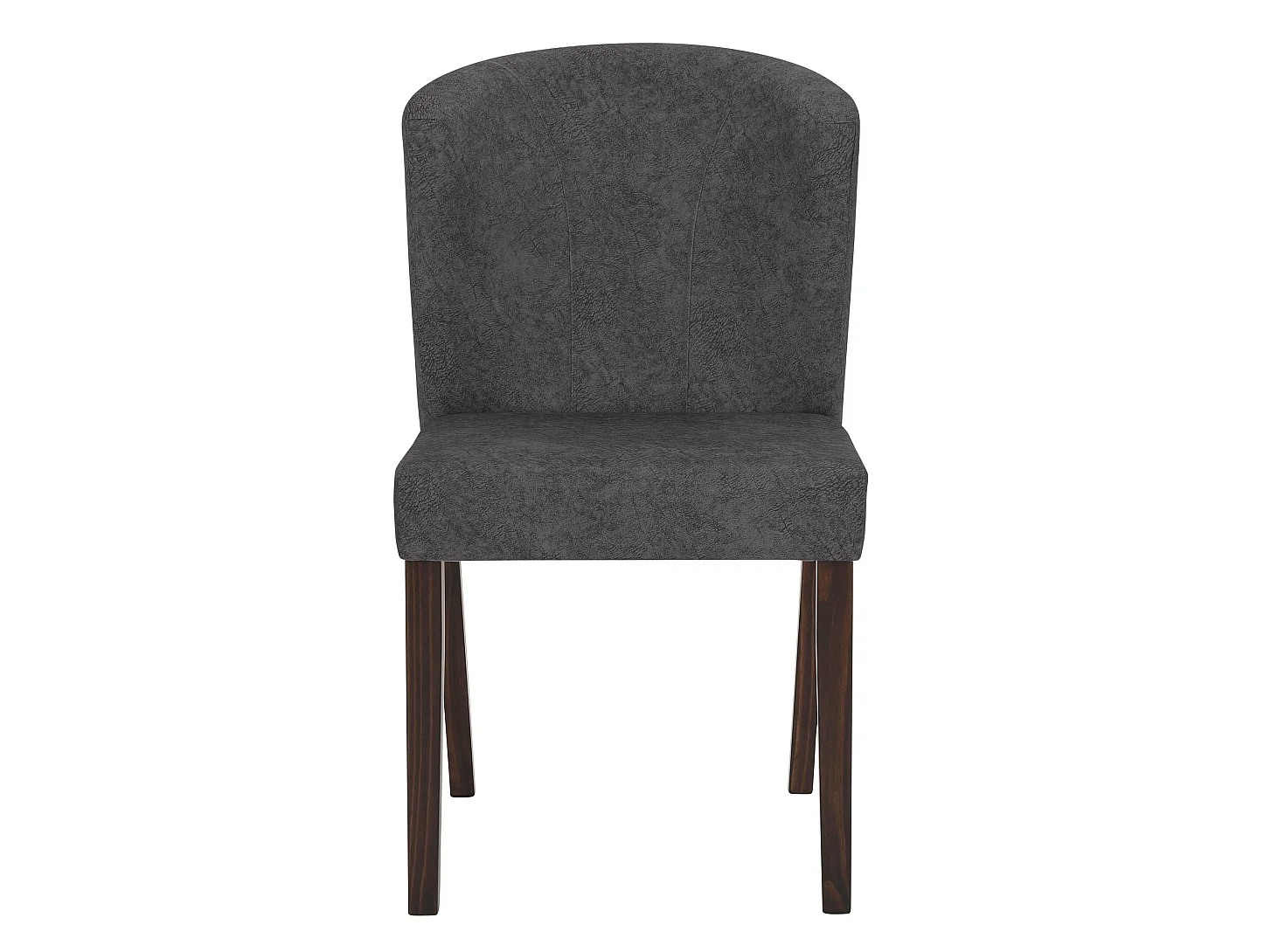 Hamilton | Lot de 2 chaises de salle à manger rembourrées en PU marron