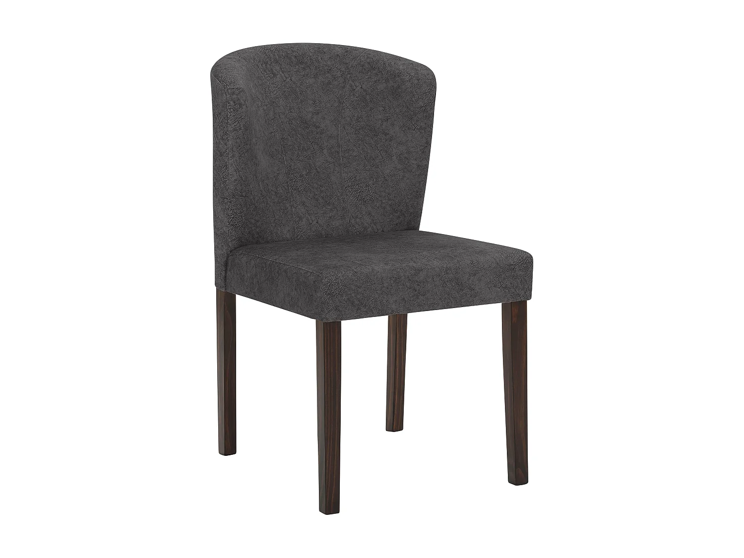 Hamilton | Lot de 2 chaises de salle à manger rembourrées en PU marron