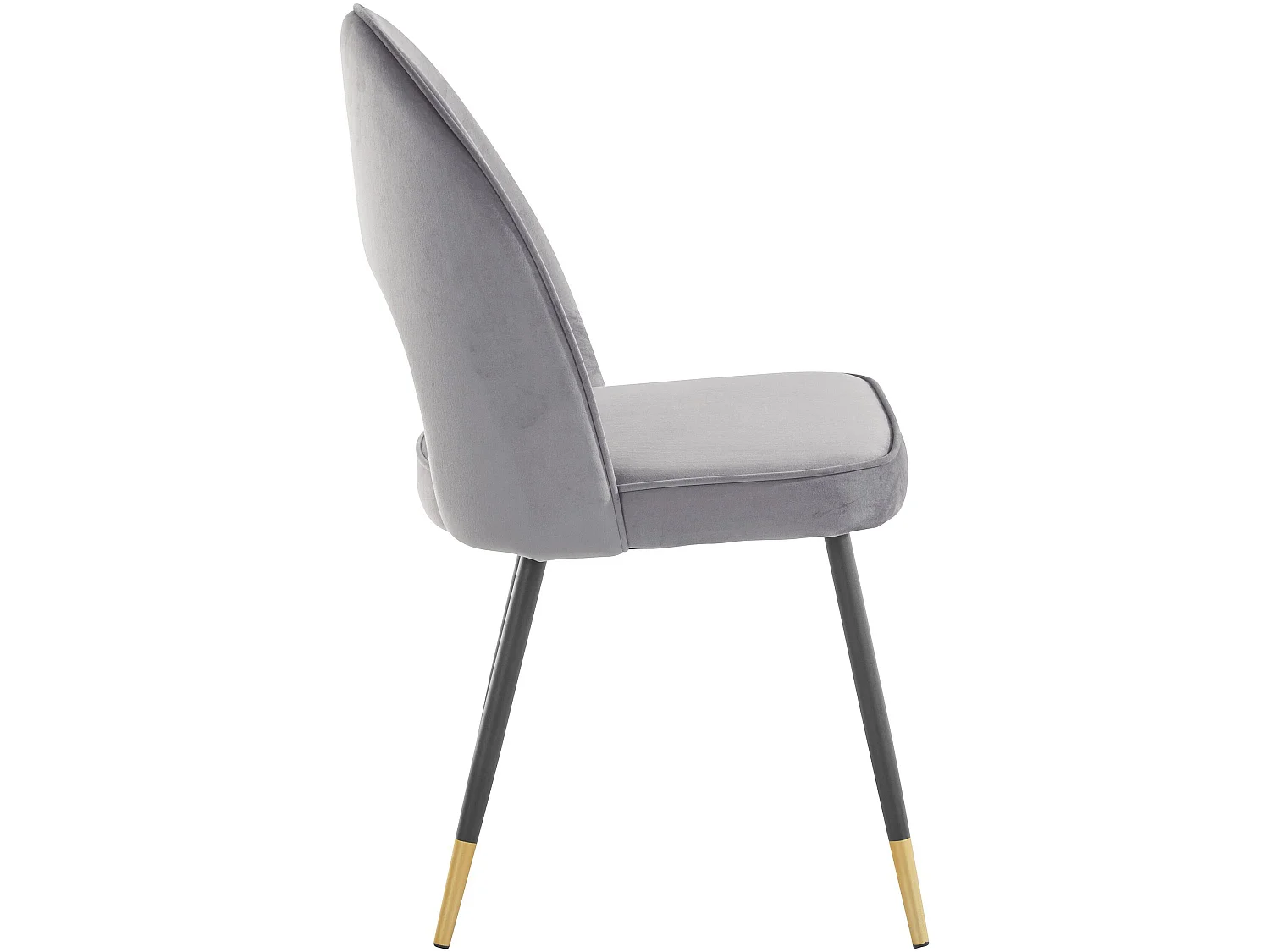 Silla Rosie 2 unidades gris