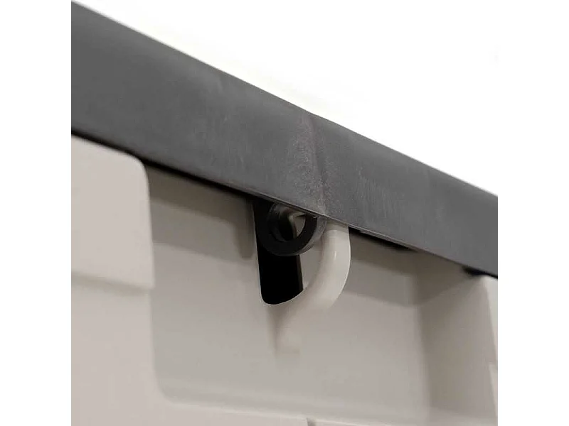 Coffre jardin résine verrouillable 270L résistant GARDINO