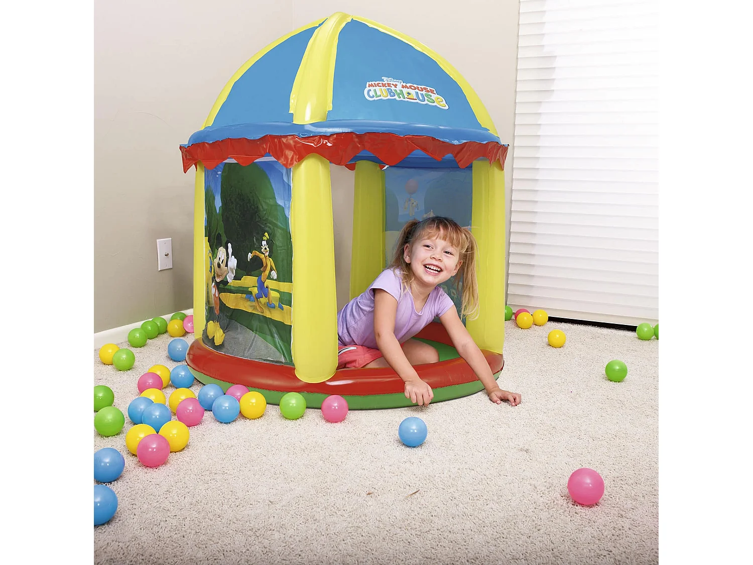 Castello Gonfiabile Bestway Casa di Topolino 99x110 cm