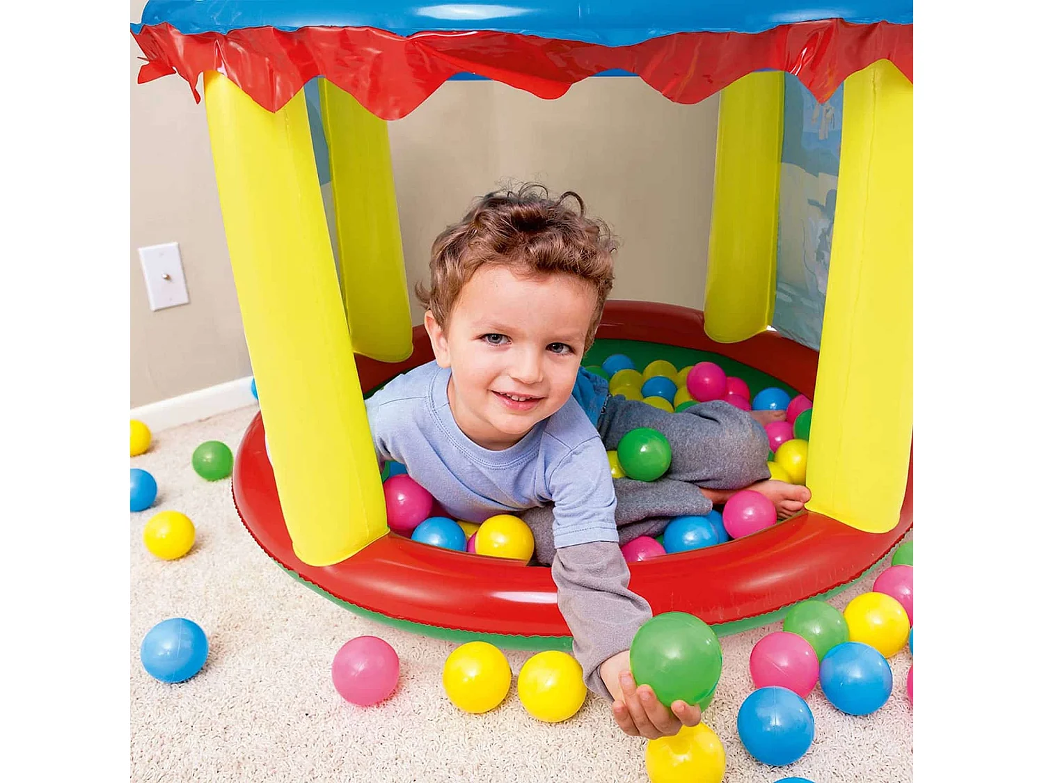 Castello Gonfiabile Bestway Casa di Topolino 99x110 cm