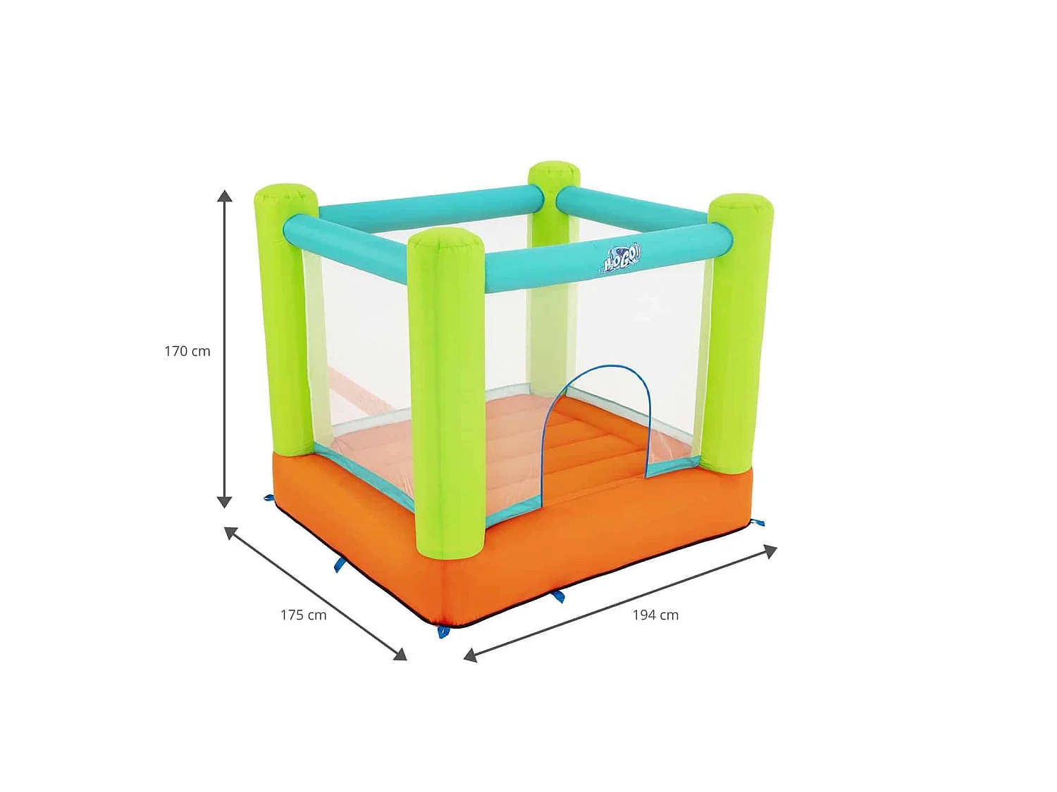 Château Gonflable Bestway 194x175x170 cm Pompe Gonflage