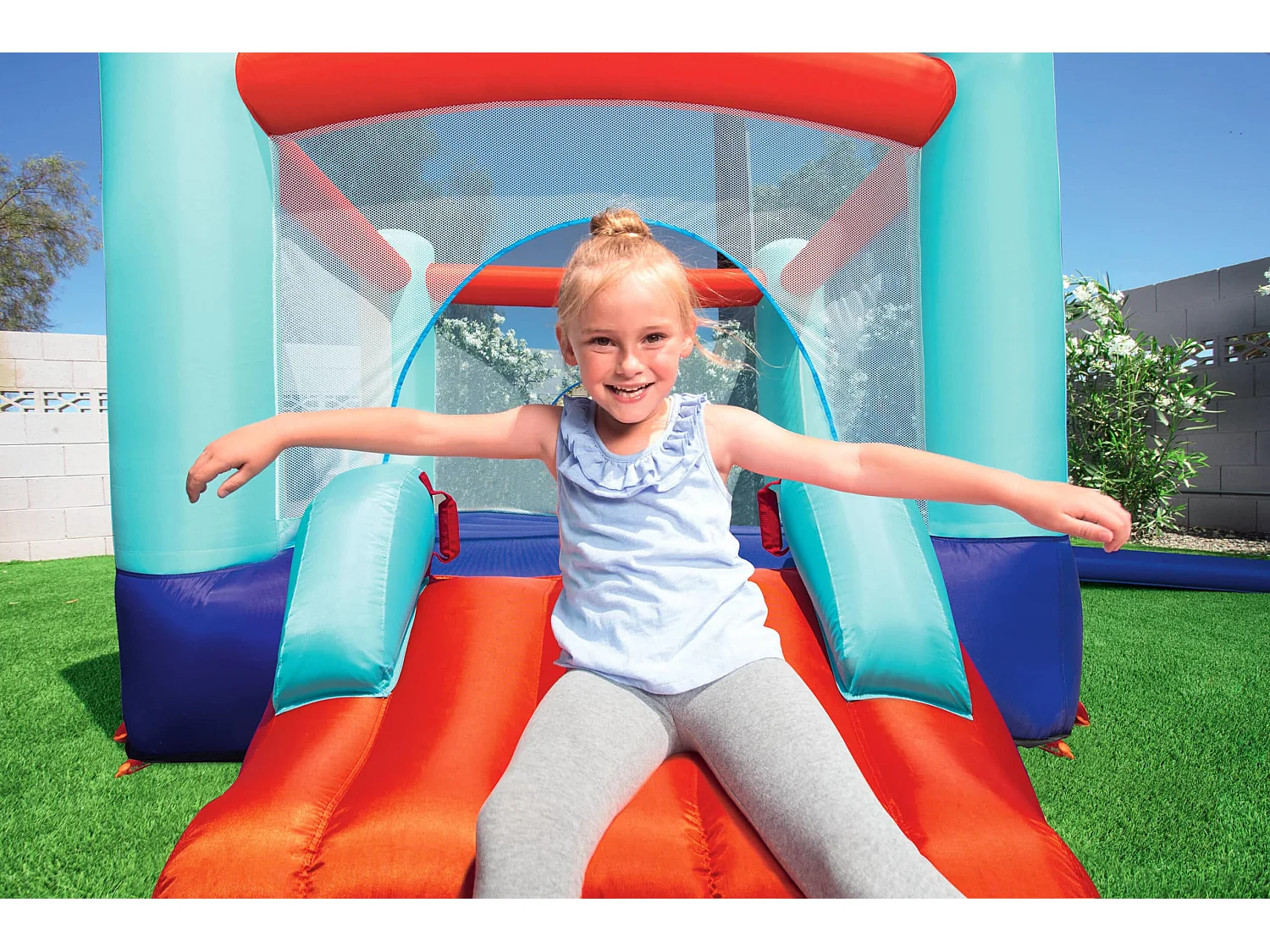Castillo Hinchable Bestway Spring n' Slide Park 245x200x145 cm