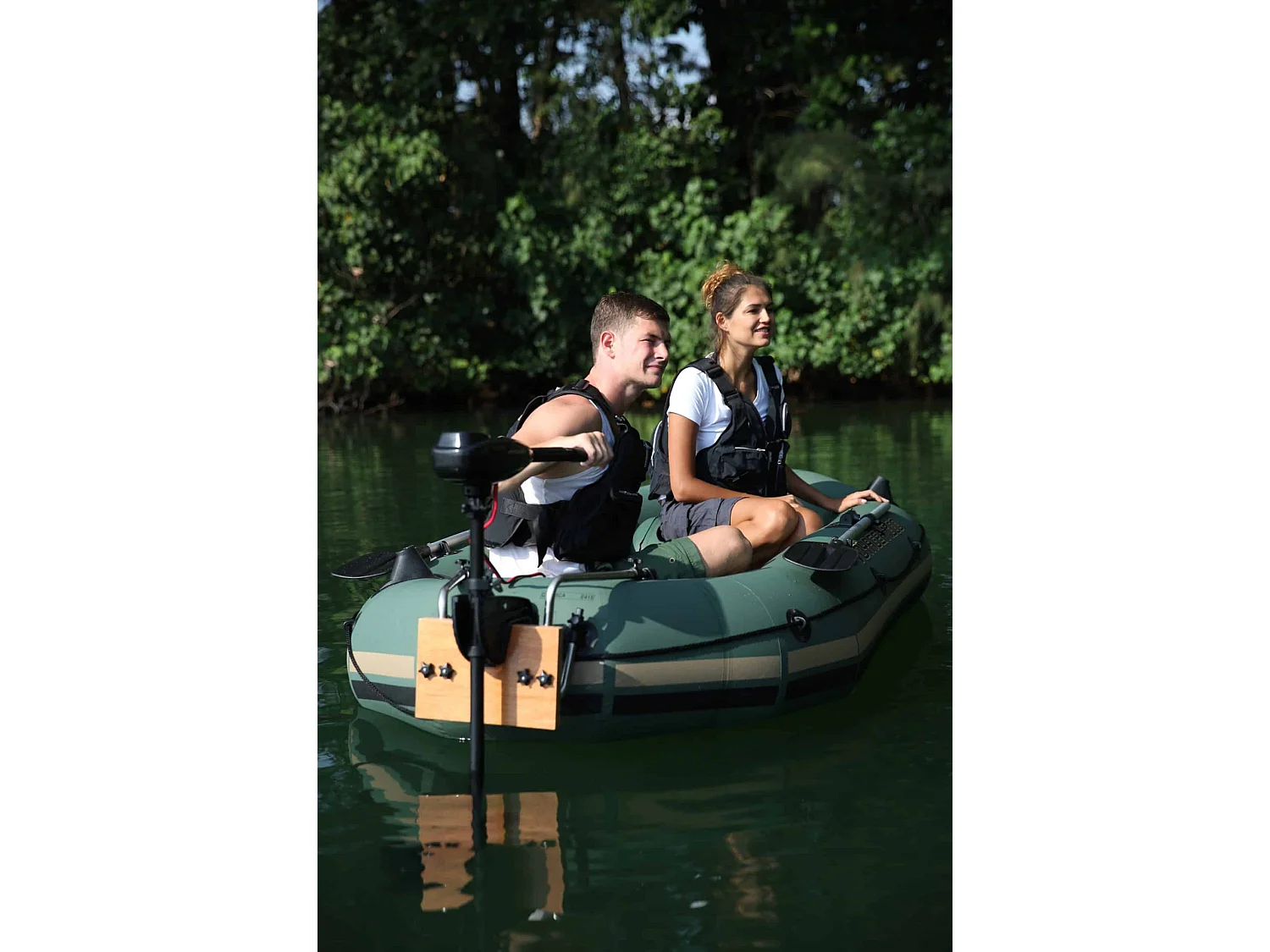 Support Moteur Électrique Auxiliaire Bateau Gonflable Bestway Hydro-Force Raft