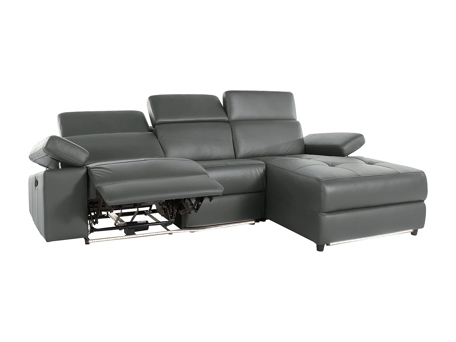 Rayland|Chaiselong Canapé 3 places Right Manuel