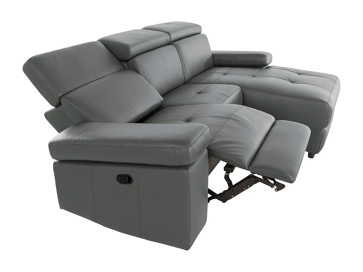 Rayland|Chaiselong Canapé 3 places Right Manuel