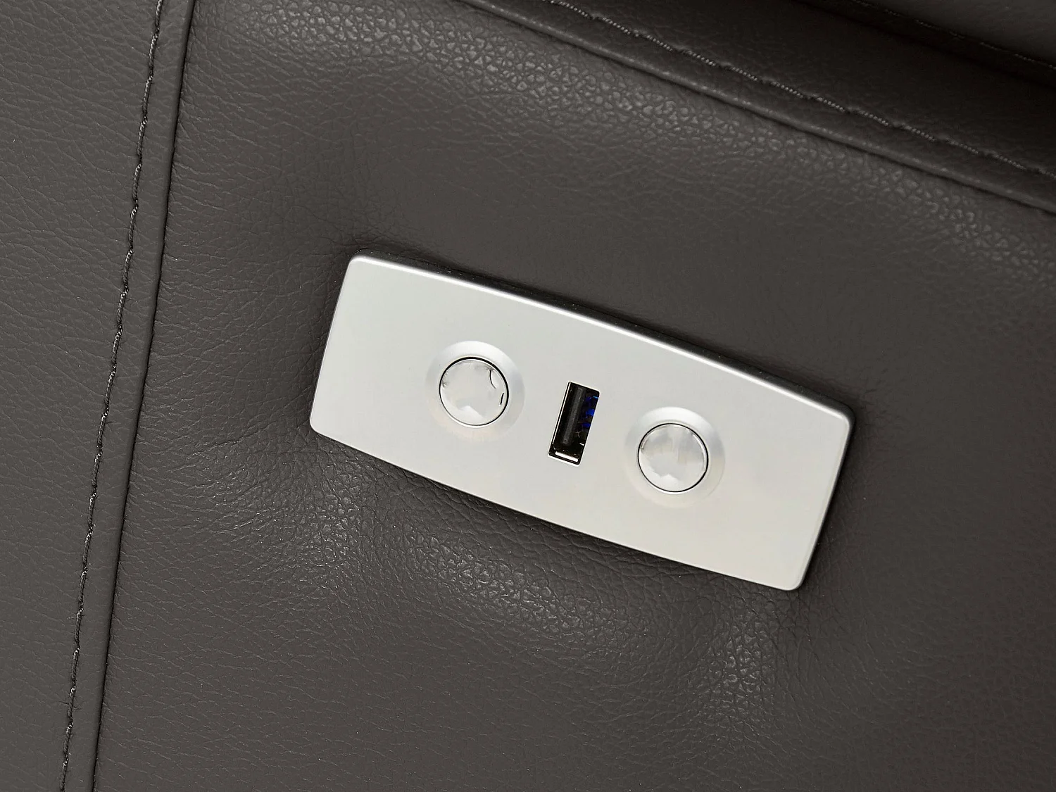 Rayland|Chaiselong Canapé 3 places gauche électrique