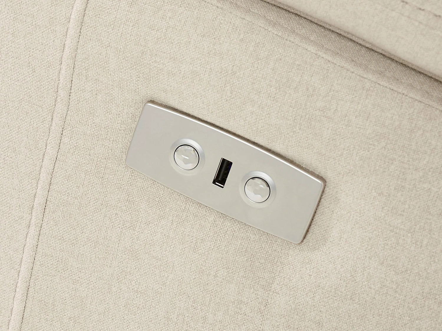 Rayland Chaiselong bank 3S L Elektrisch