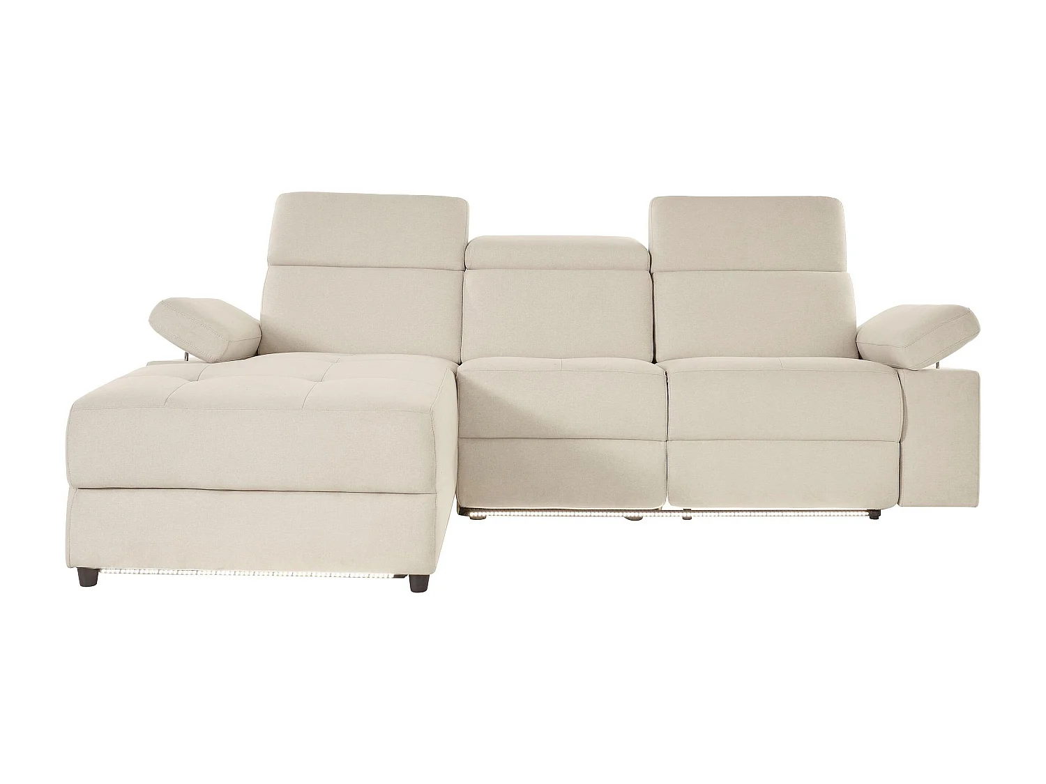 Rayland Chaiselong bank 3S L Elektrisch