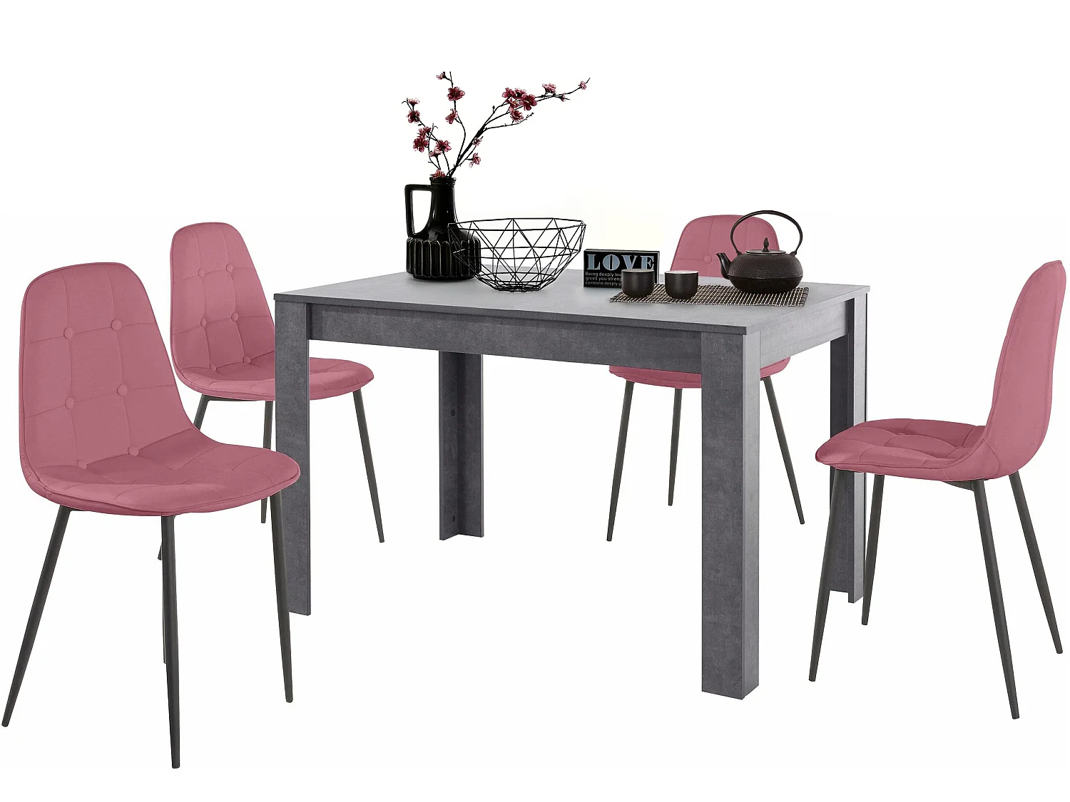 Tavolo da pranzo Bulliton 80 cm