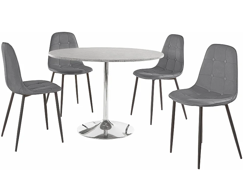 Trompette Luna Beton Gris