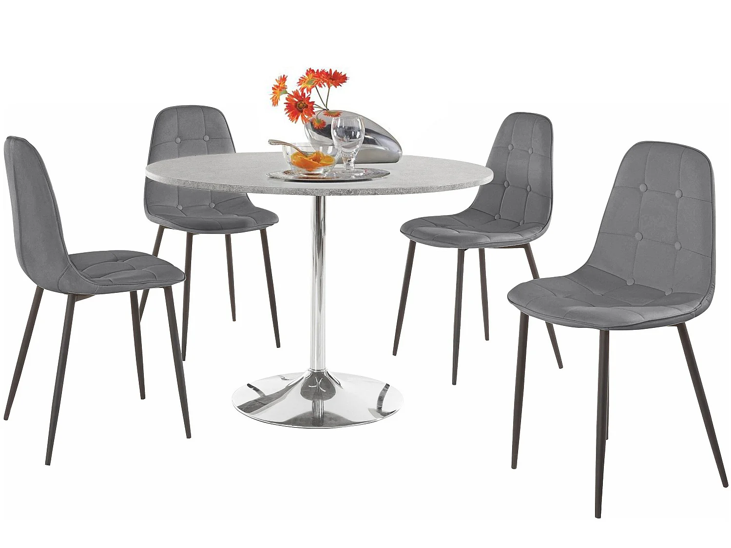 Trompette Luna Beton Gris