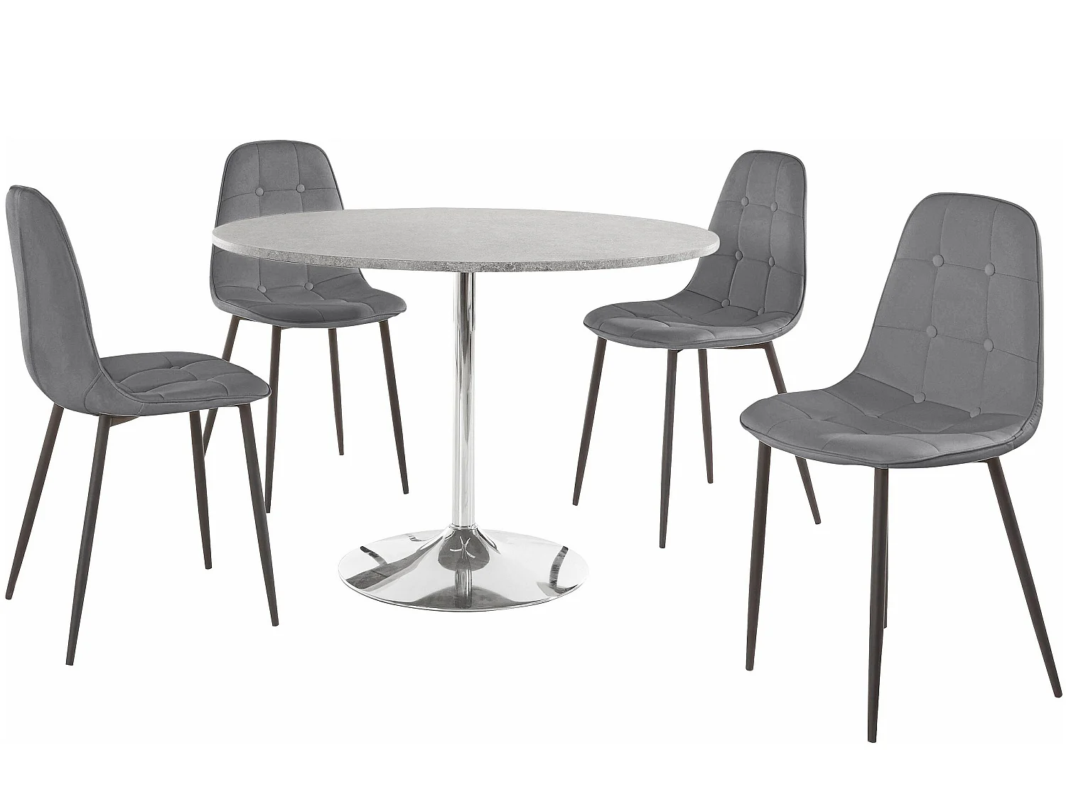 Trompette Luna Beton Gris